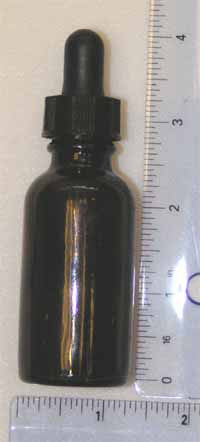 2oz Amber Bottle With Dropper Top